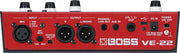 Boss VE22 Vocal Effects performer and Looper Pedal processor